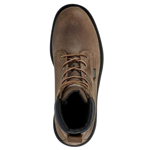 Red Wing Irish Setter Hopkins Brown Waterproof Leather Safety Toe Boot Sz 14 NEW - Picture 6 of 13